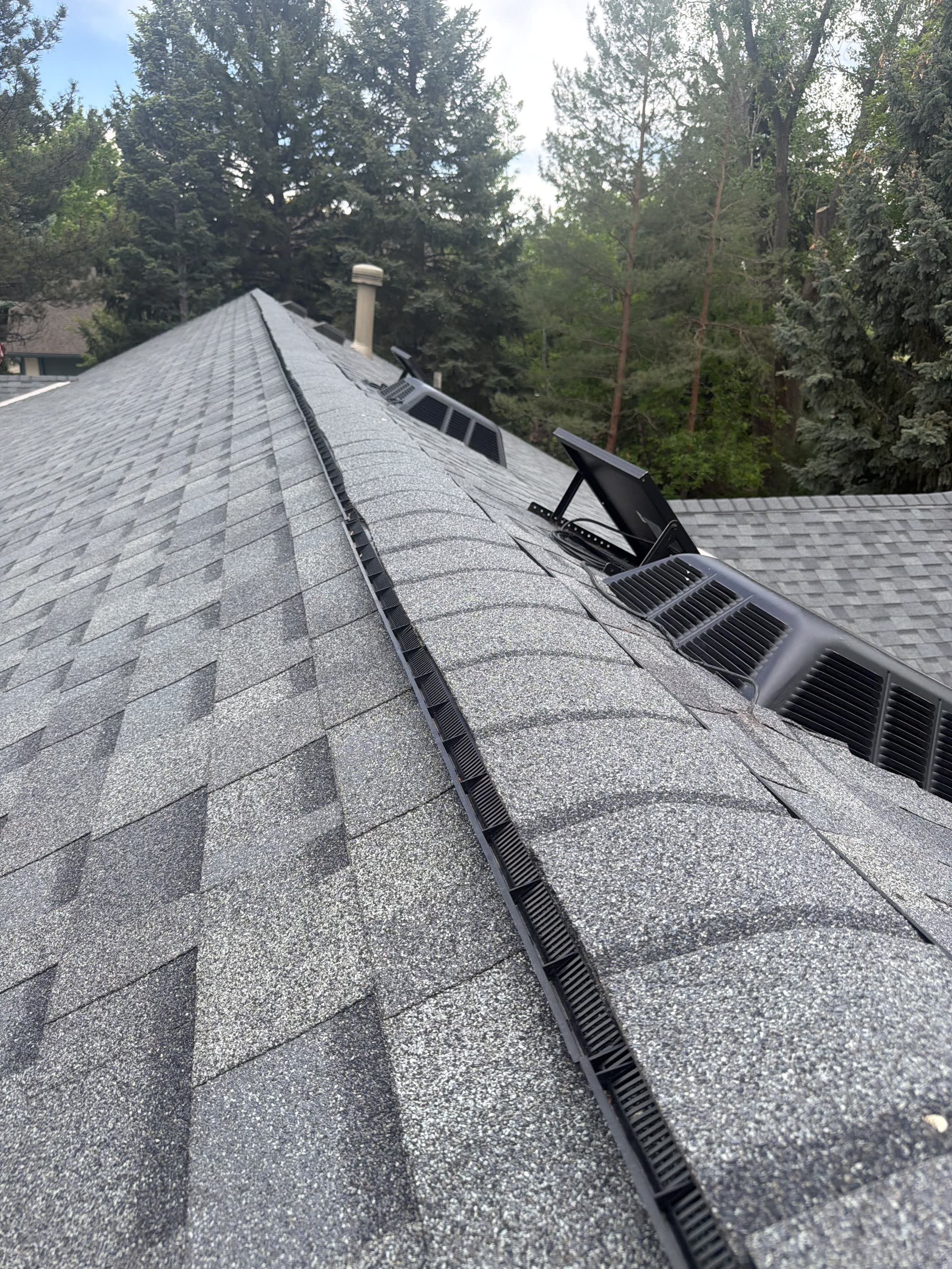 Ridge vent, done right, Boulder, CO