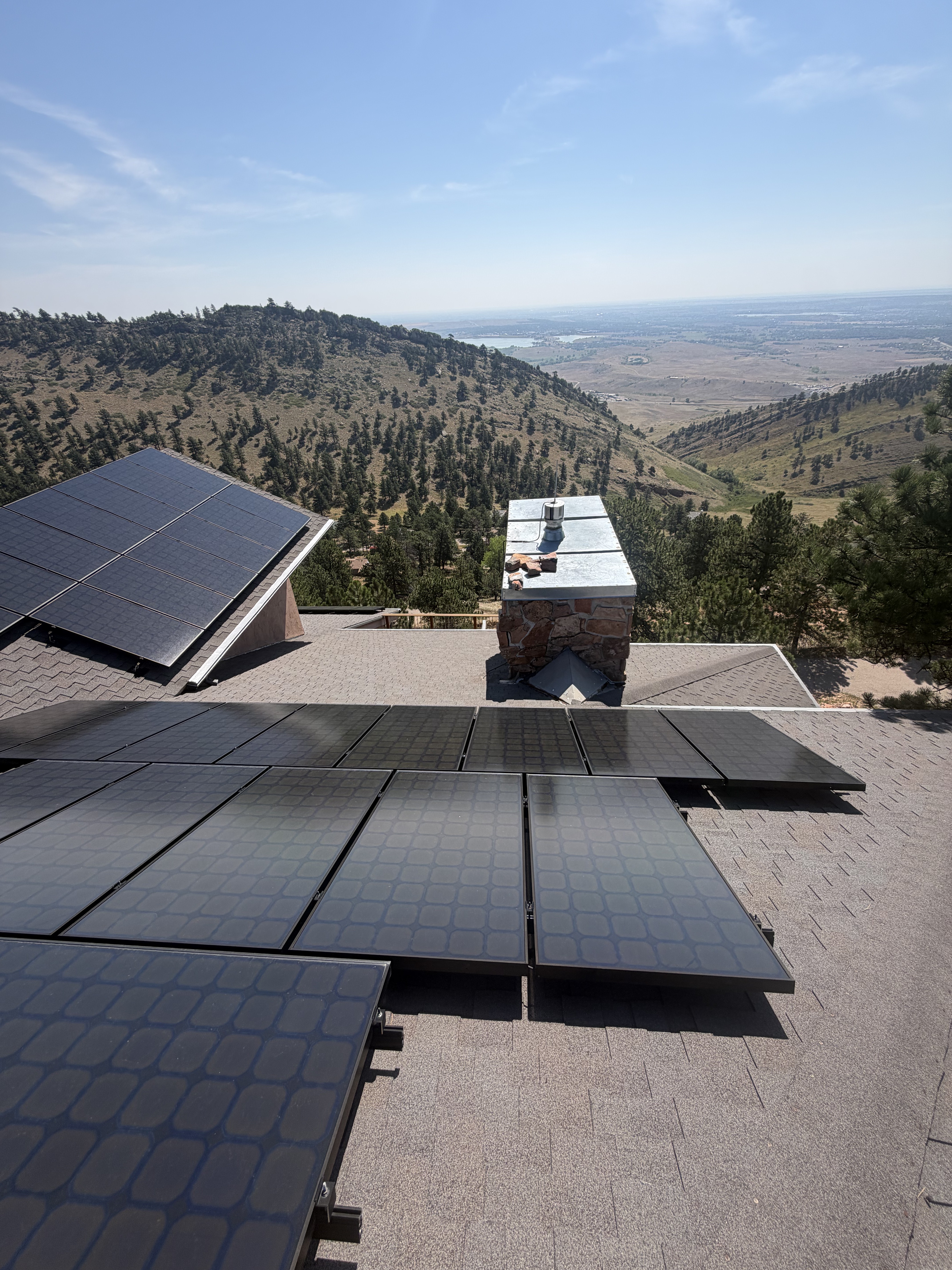 Solar detach and reset, Boulder foothills, CO