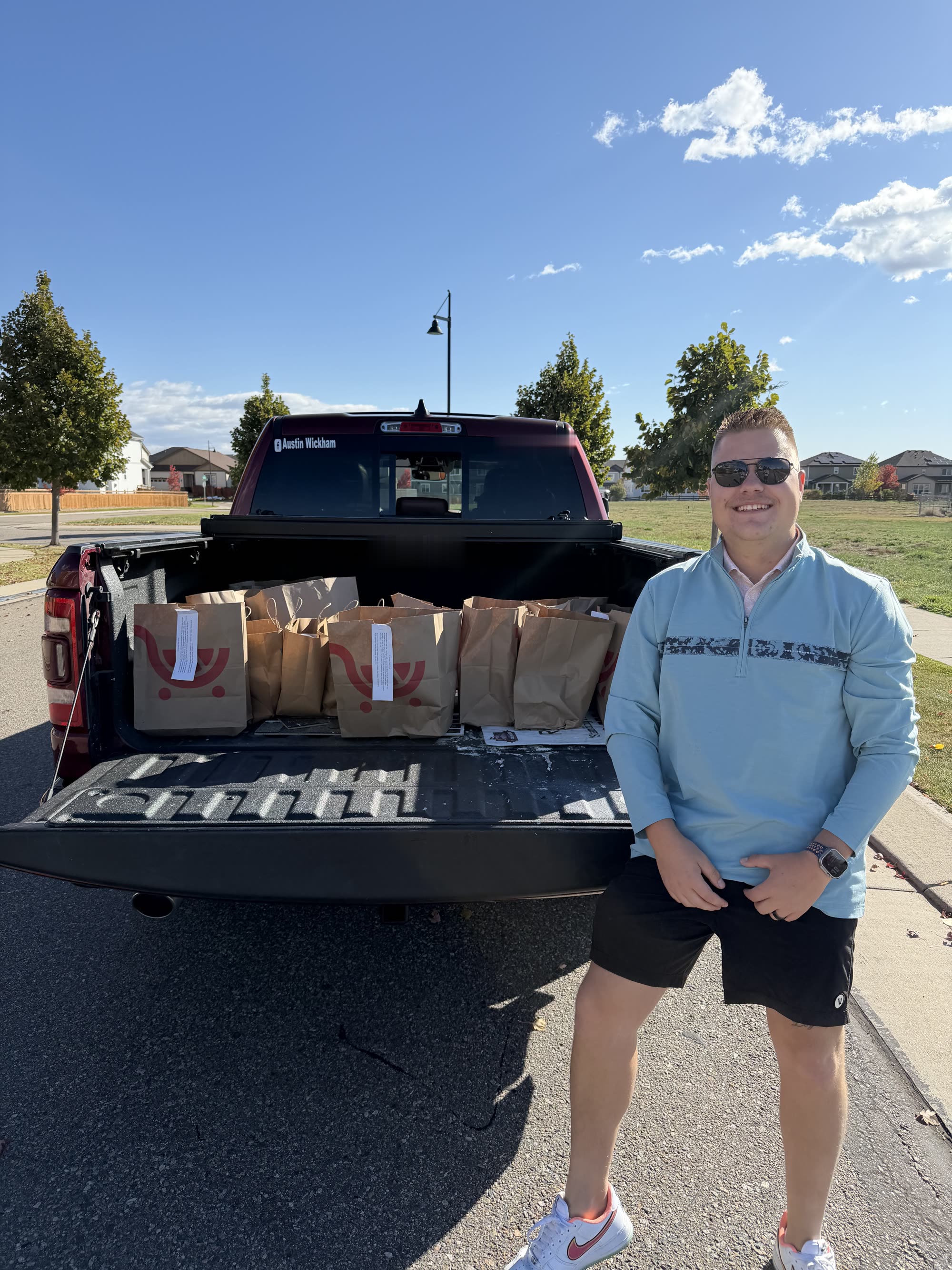 Food drives and neighbor meals