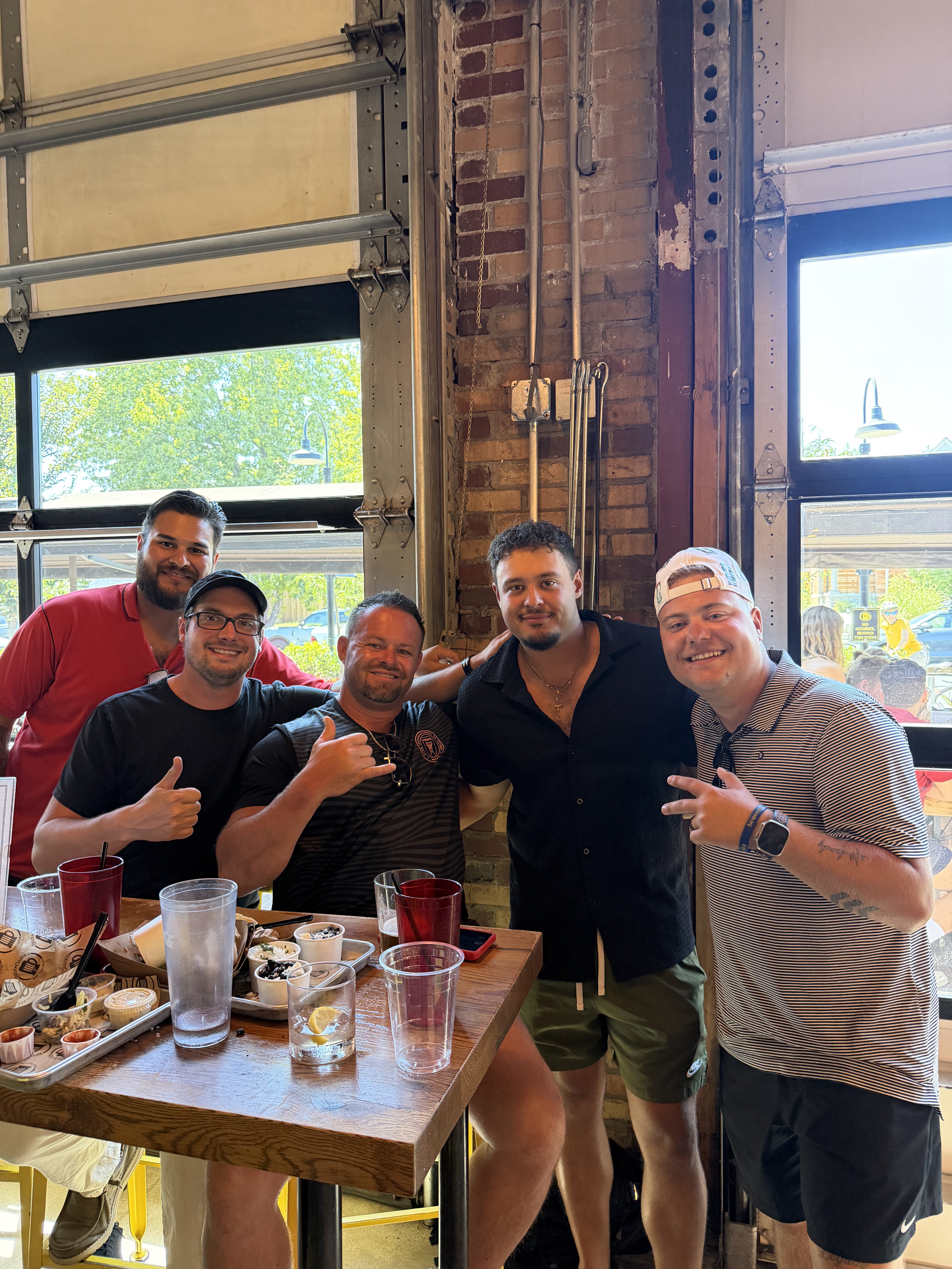 Lunch with the guys